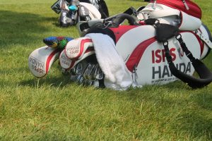 Thornbjorn Olesen golf bag