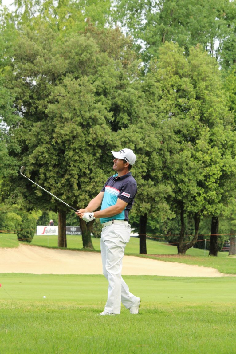 Padraig Harrington on the fairway