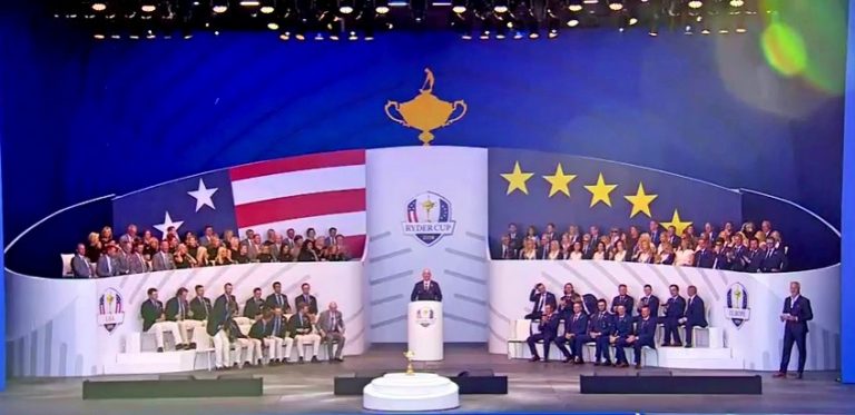 Ryder Cup Opening ceremony