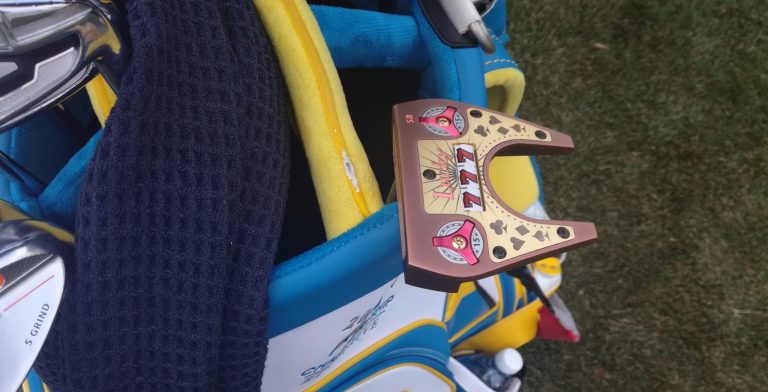 Gambling golf putter