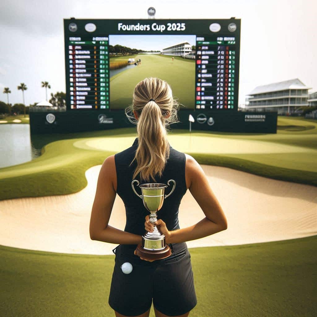 How much money each golfer won at the 2025 Founders Cup